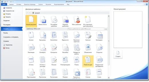 Word 2010